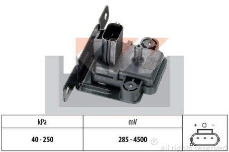 Датчик давления воздуха, высотный корректор KW 493 058