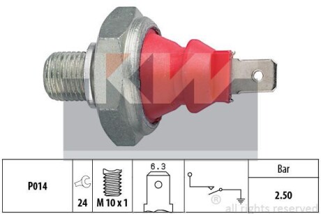 Датчик давления масла KW 500111