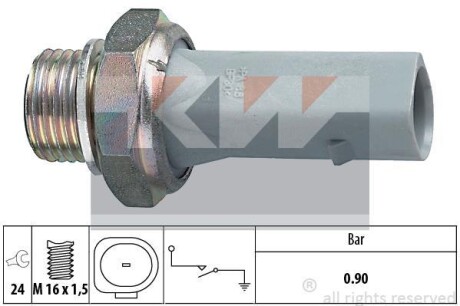 Датчик давления масла KW 500150