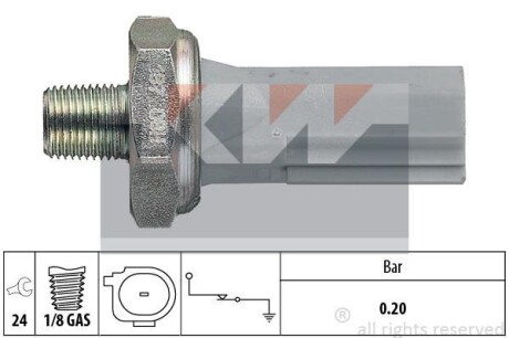 Датчик давления масла KW 500187