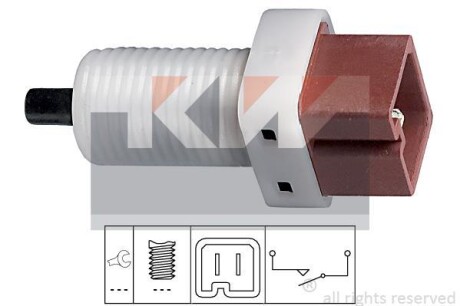 Выключатель, привод сцепления (Tempomat) KW 510192