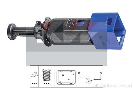 Выключатель фонаря сигнала торможения KW 510 195
