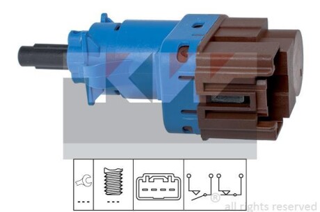 Выключатель фонаря сигнала торможения KW 510247