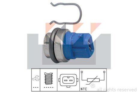 Температурный датчик охлаждающей жидкости KW 530101