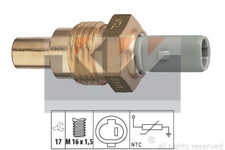 Температурный датчик охлаждающей жидкости KW 530 161