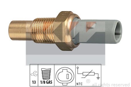 Датчик температуры охлаждающей жидкости KW 530184