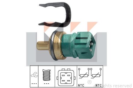 Датчик температури системи охолодження KW 530260