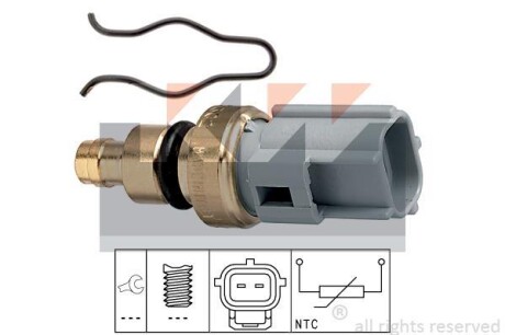 Датчик, температура охлаждающей жидкости KW 530302