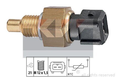 Датчик, температура охлаждающей жидкости KW 530 303