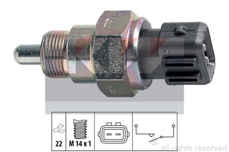 Выключатель, фара заднего хода KW 560216