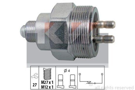 Выключатель, фара заднего хода KW 560 324