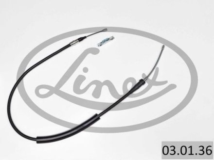 Трос ручного гальма LINEX 030136