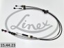 LINKA ZMIANY BIEGрW FORD FOCUS 1,4-1,6 04-12 LINEX 154423 (фото 2)