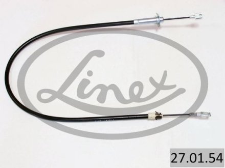 Трос ручного гальма заднiй правий LINEX 27.01.54