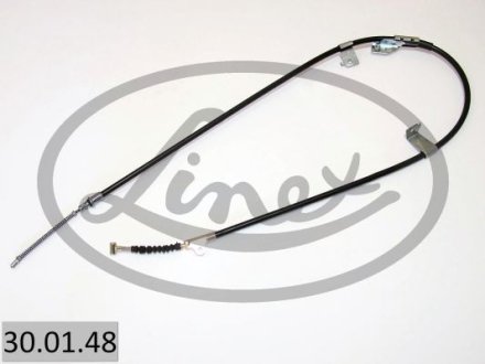 Трос ручн тормоза LINEX 300148