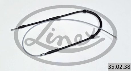 Трос ручного гальма LINEX 350238