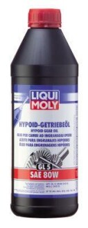 Масло трансмиссионное "Hypoid Getriebeoil 80W", 1л LIQUI MOLY 1025