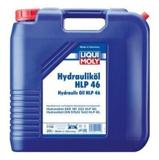 Масло гидравлическое минеральное "HLP 46 46", 20л LIQUI MOLY 1110