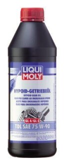 Трансмиссионное масло Hypoid-Getriebeoil TDL 75W-90 1л LIQUI MOLY 1407