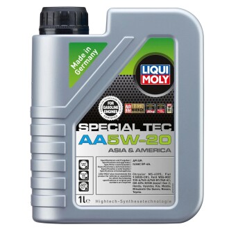 Масла моторные LEICHTLAUF SPECIAL TEC АА 5W-20 1л LIQUI MOLY 20792