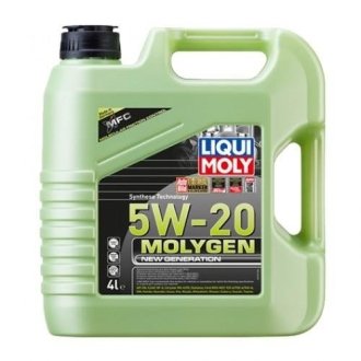 Моторное масло Molygen New Generation 5W-20, 4л LIQUI MOLY 20798