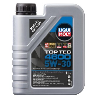 OLEJ LQM 5W-30 TOPTEC 4600 1L LIQUI MOLY 2315