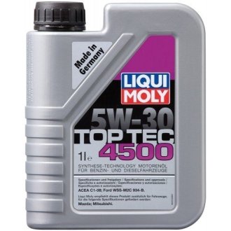 Моторное масло Top Tec 4500 5W-30, 1л LIQUI MOLY 2317