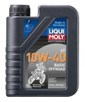 Масло моторное минеральное "Motorbike 4T Basic Offroad 10W-40", 1л LIQUI MOLY 3059