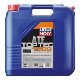 Масло трансмиссионное полусинтетическое "Top Tec ATF 1200", 20л LIQUI MOLY 3683