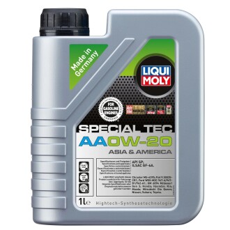 ОЛИВА МОТОРНА SPECIAL TEC AA 0W-20 1Л LIQUI MOLY 6738