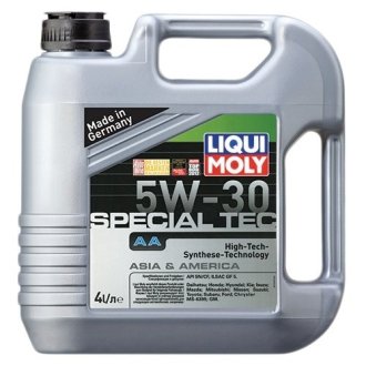 Моторное масло Special Tec AA 5W-30, 4л LIQUI MOLY 7516