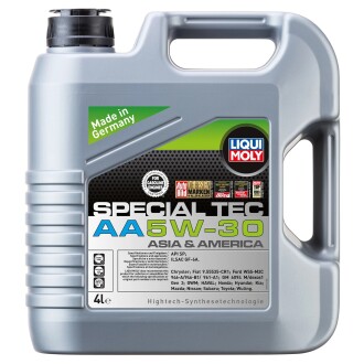 ОЛИВА МОТОРНА SPECIAL TEC AA 5W-30 4Л LIQUI MOLY 7616