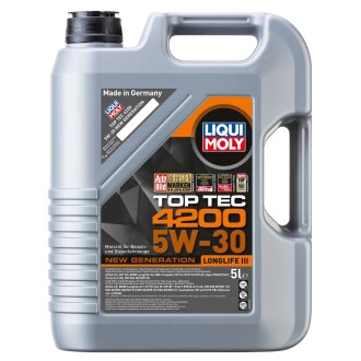 Моторное масло Top Tec 4200 5W-30, 5л LIQUI MOLY 7661