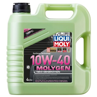 9060 Моторна олива Molygen New Generation 10W-40, 4л LIQUI MOLY 8538 (фото 1)