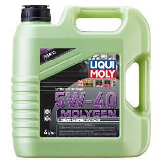 Олива моторна Molygen New Generation 5W-40 4л LIQUI MOLY 8578