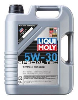 OLEJ 5W30 5L SYNTETYCZNY LIQUI MOLY 9509