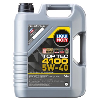 Моторное масло Top Tec 4100 5W-40 5л LIQUI MOLY 9511