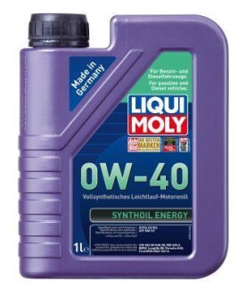 OLEJ LQM SYNTHOIL ENERGY 0W-40 1L LIQUI MOLY 9514