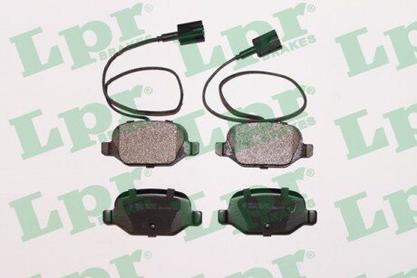 Комплект тормозных колодок, дисковый механизм LPR 05P1723