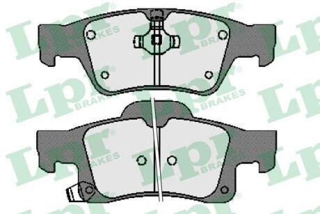 Комплект тормозных колодок, дисковый механизм LPR 05P1737
