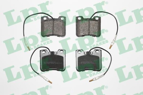 Комплект тормозных колодок, дисковый механизм LPR 05P444