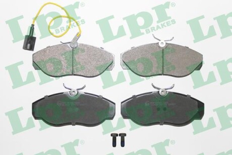 Гальмівні колодки, дискове гальмо (набір) LPR 05P773