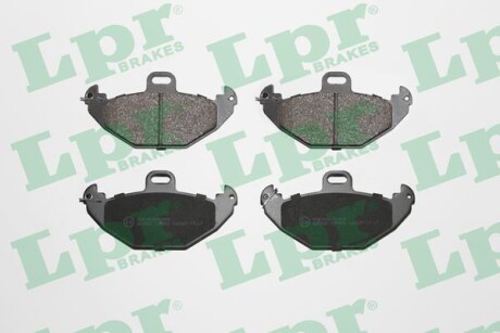 Комплект тормозных колодок, дисковый механизм LPR 05P883