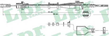 Трос сцепления LPR C0114C