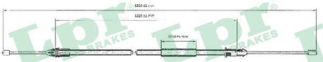 Трос, стояночная тормозная система LPR C0403B