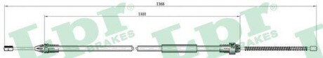 Трос ручного гальма LPR C0681B