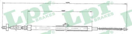 Трос, стояночная тормозная система LPR C0906B