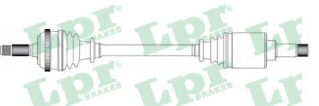 Привідний вал LPR DS16177