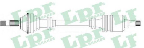 Привідний вал LPR DS20095 (фото 1)
