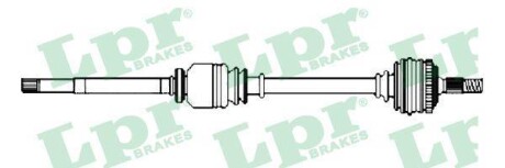 Приводной вал LPR DS52418